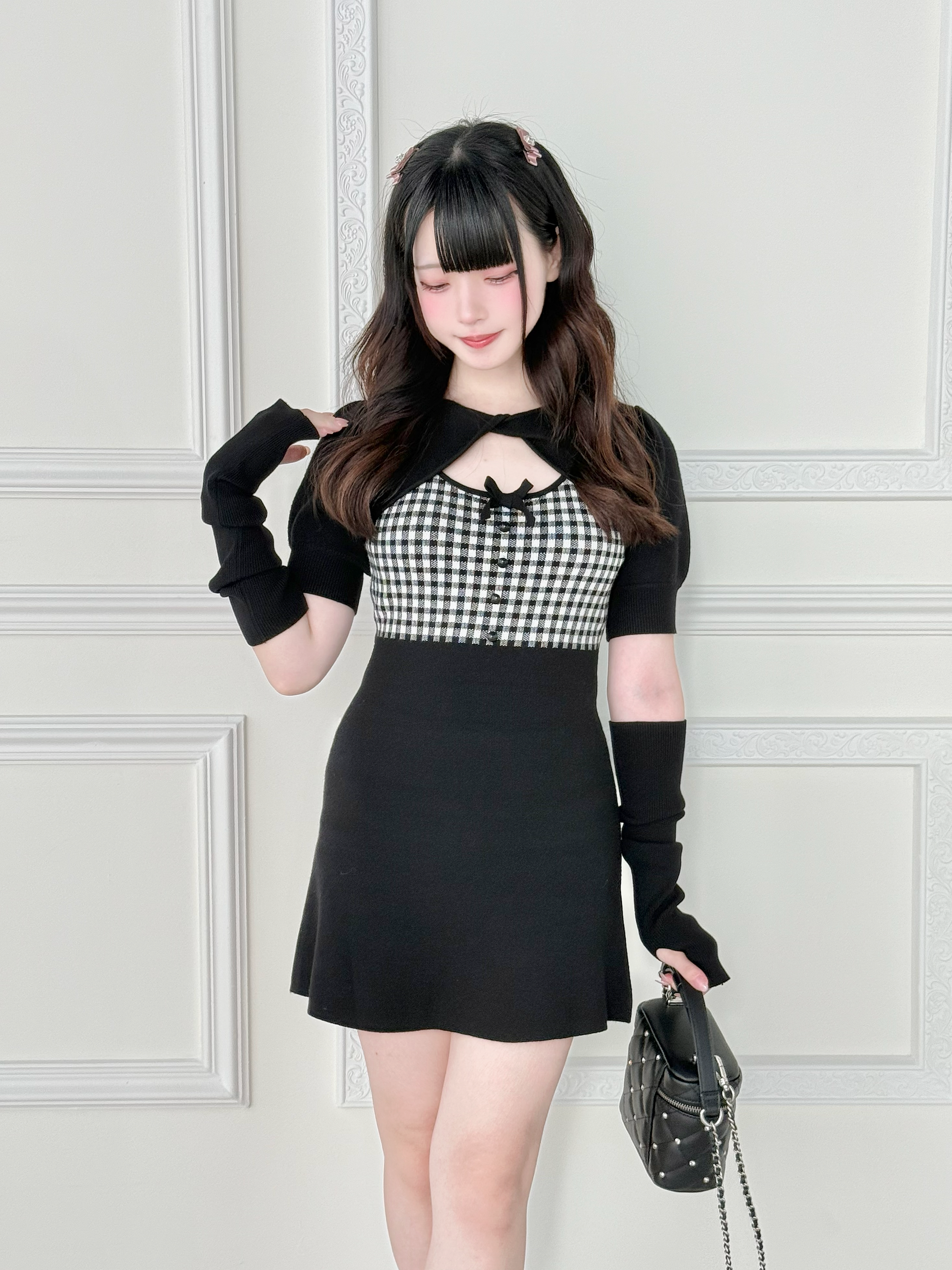 BunnyLis:リボンオフショルダーニットトップス – NoGenki BunnyLis:リボンオフショルダーニットトップス – NoGenki