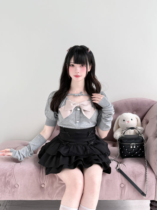 3-tiered tulle skirt