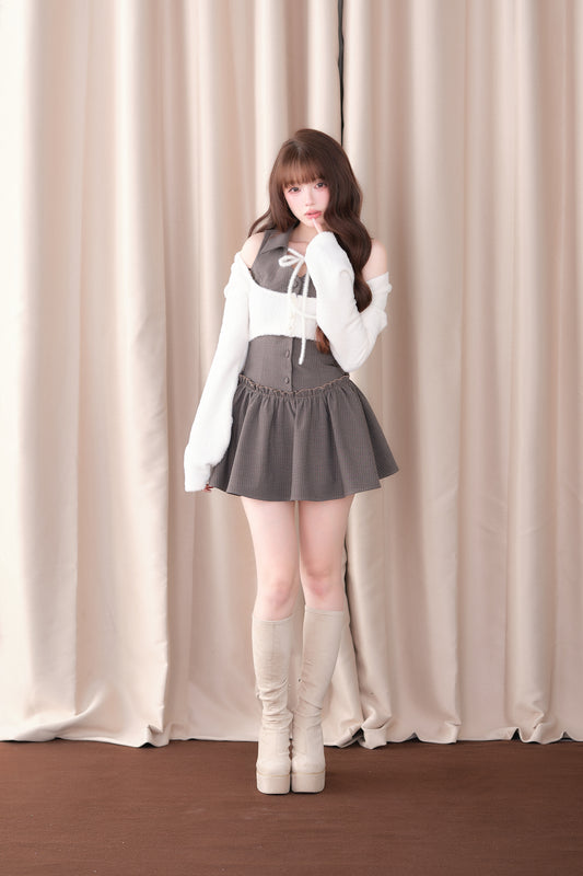 Doll Layered Ribbon Dress