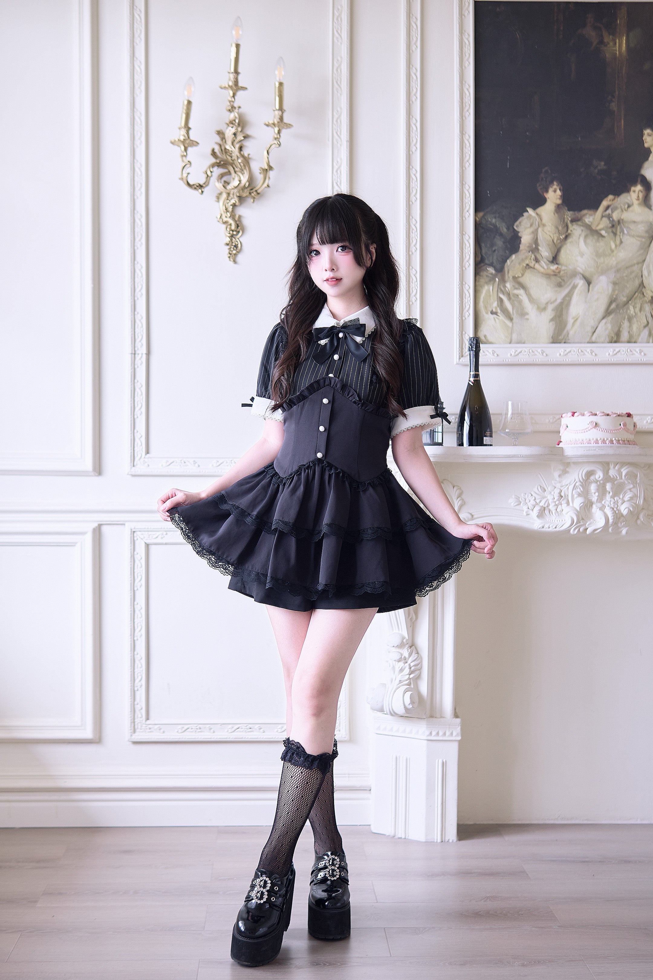 プチ貴族風ミニワンピセット – NoGenki