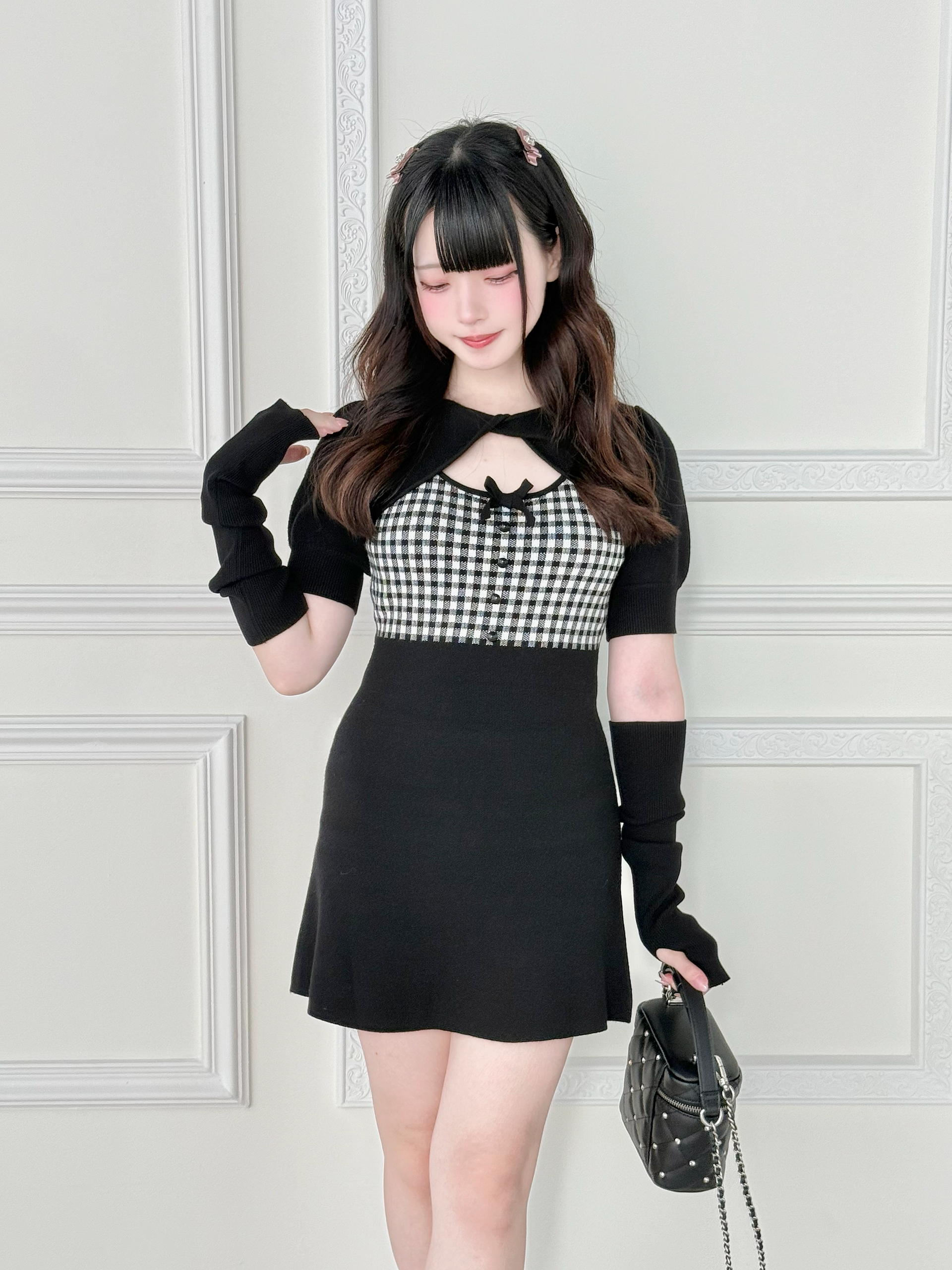 BunnyLis:リボンオフショルダーニットトップス – NoGenki BunnyLis:リボンオフショルダーニットトップス – NoGenki