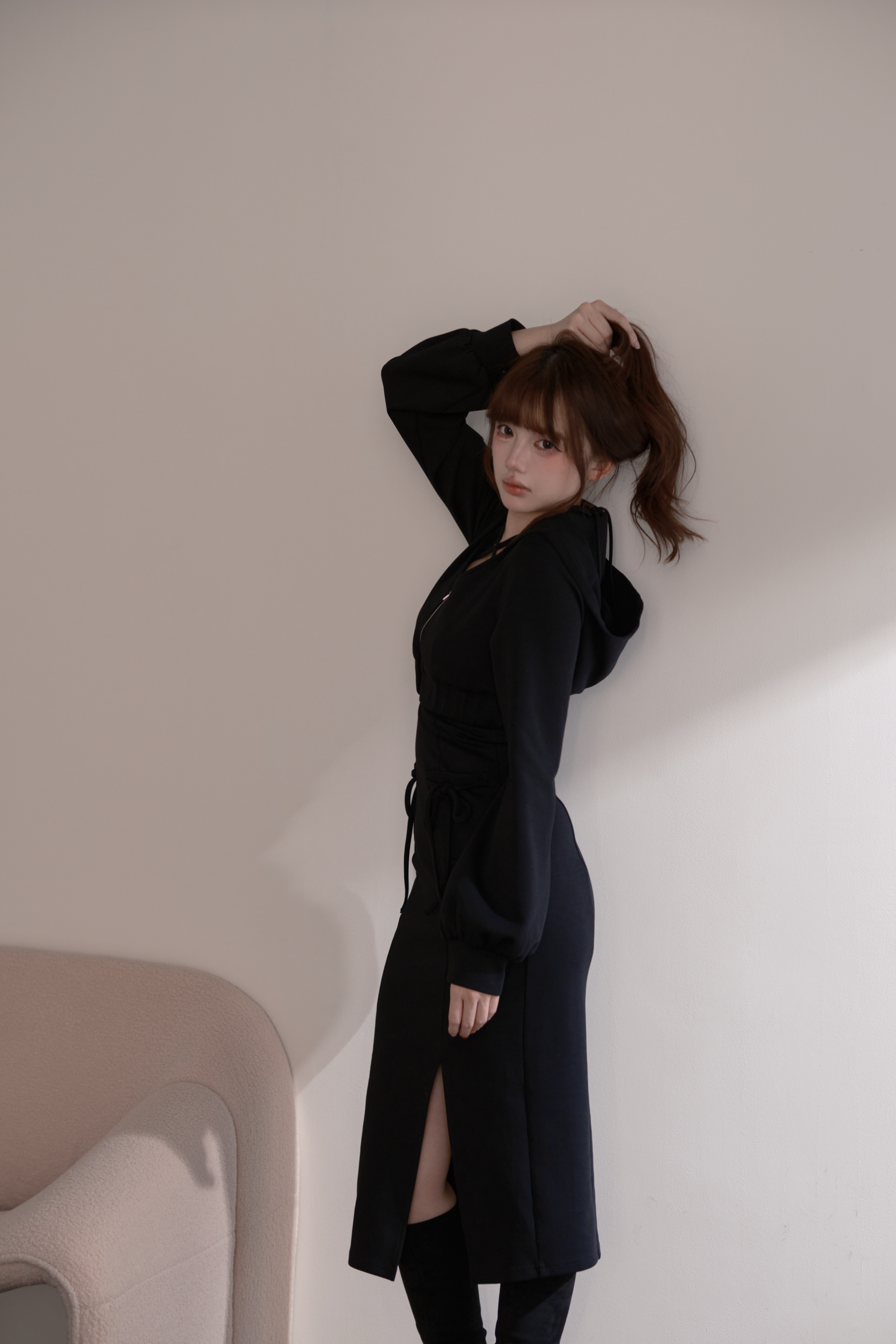 BunnyLis:リボンオフショルダーニットトップス – NoGenki