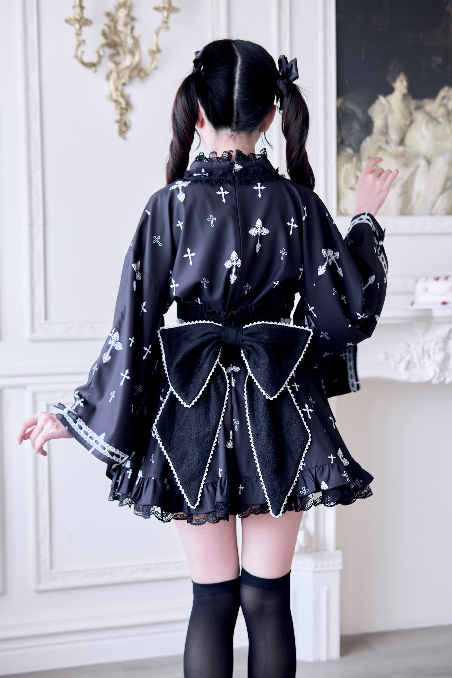 ゴスクロスプリント浴衣セット
