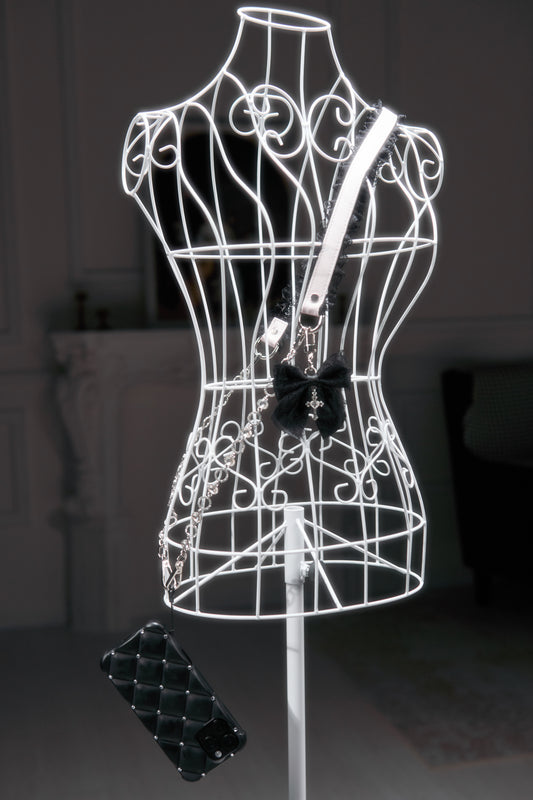 Lace Ribbon Jewel Smartphone Shoulder Strap