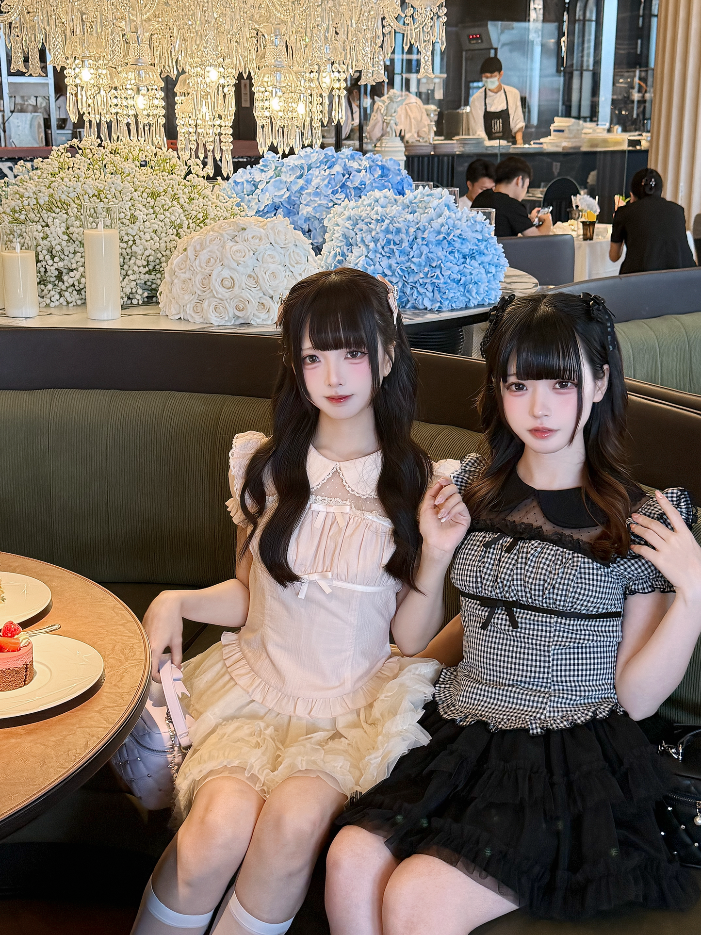 ティアードチュールスカート
