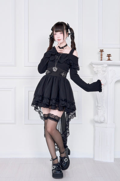 ♡ NoGenki チャイナ風ワンピースセットアップ ブラック 32_e556cccb-ad89-466d-87e6-