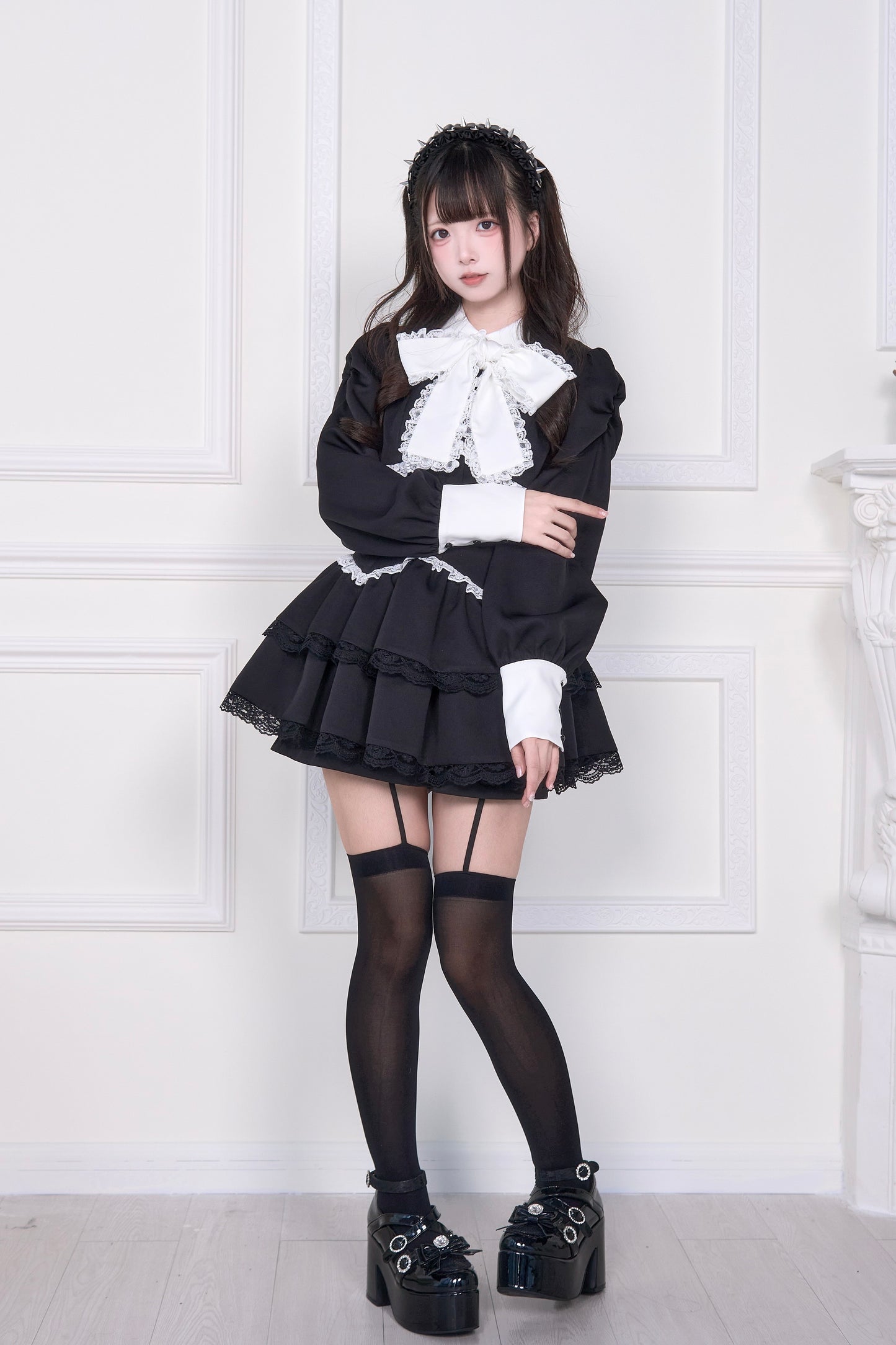 11.7日20時 貴族システムボウタイレイヤードミニワンピセット