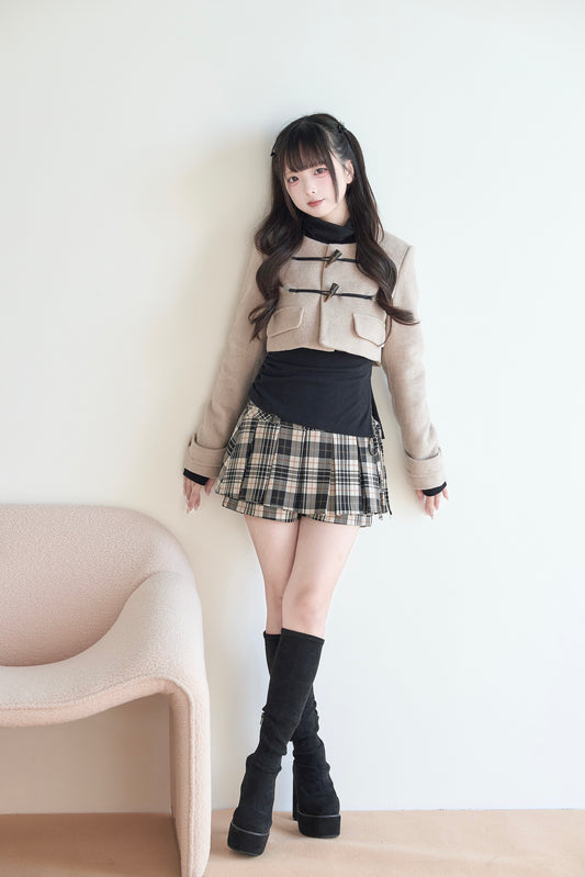 ショート丈ワークジャケット