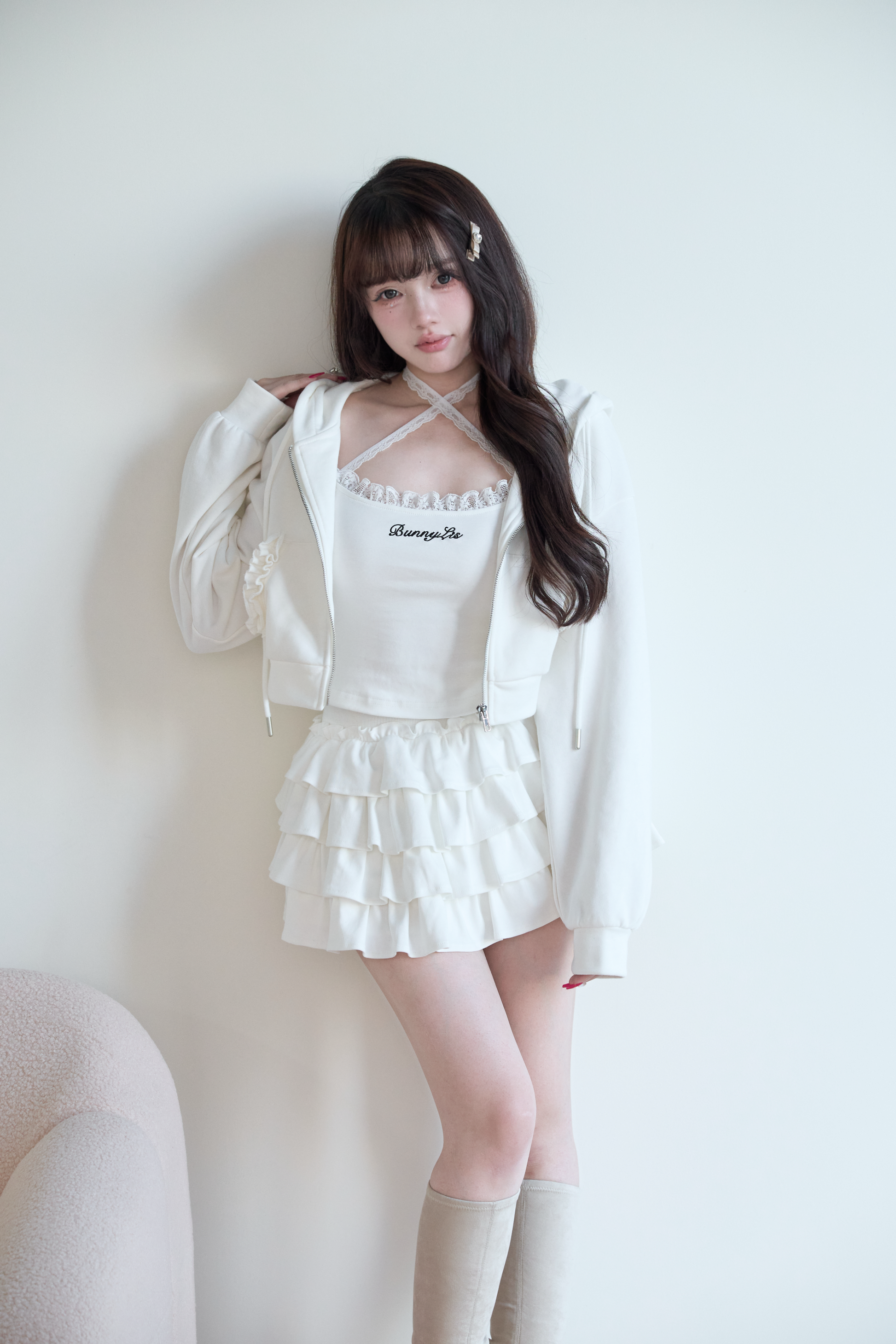 BunnyLis:リボンオフショルダーニットトップス – NoGenki BunnyLis:リボンオフショルダーニットトップス – NoGenki