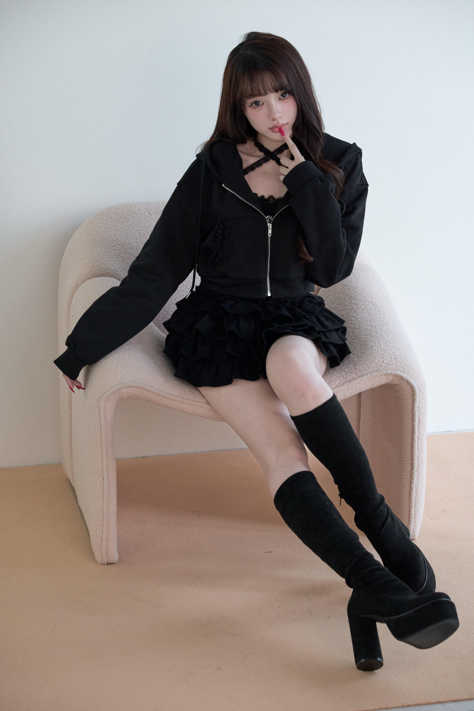 BunnyLis:リボンオフショルダーニットトップス – NoGenki BunnyLis:リボンオフショルダーニットトップス – NoGenki