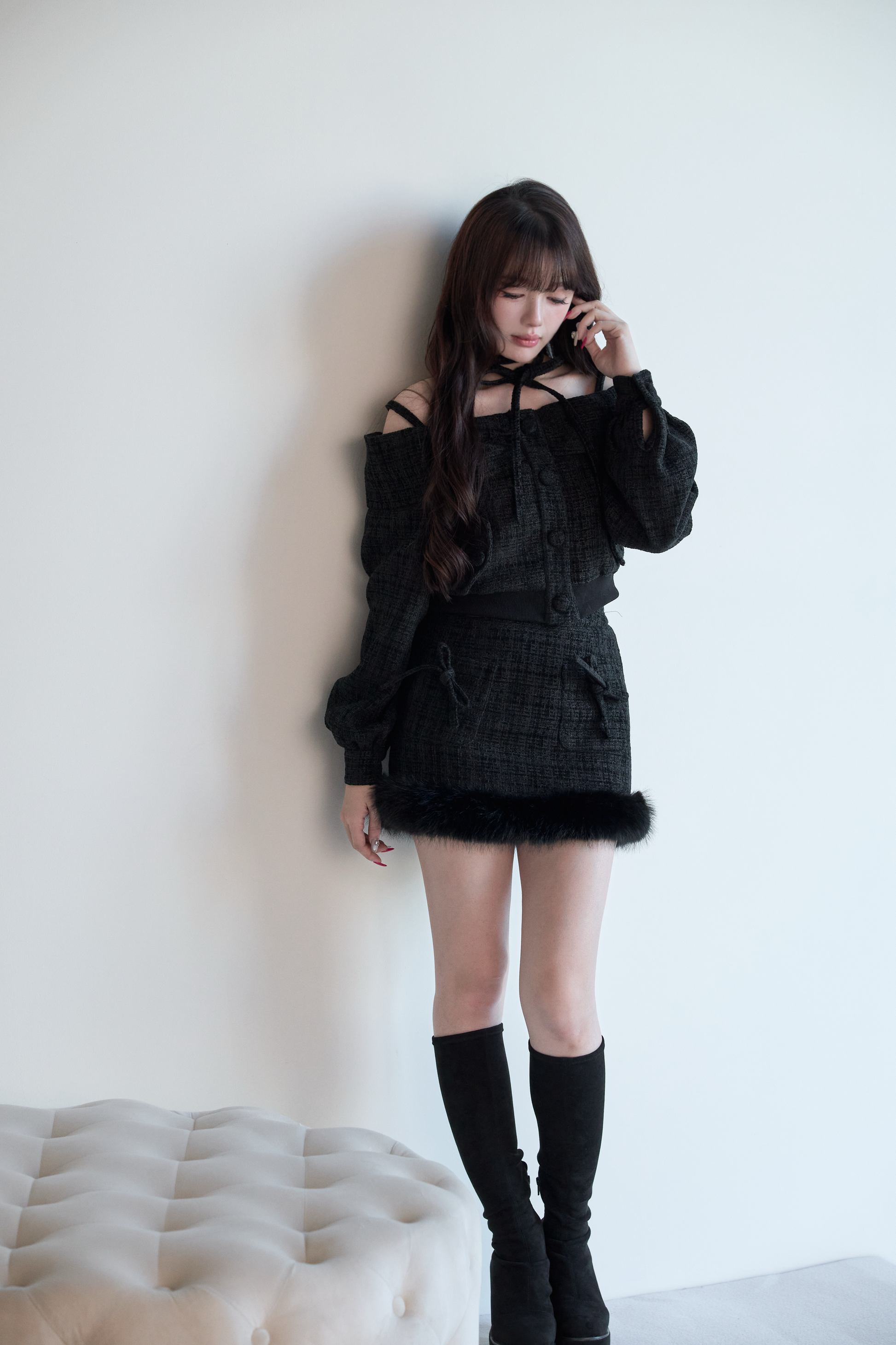 BunnyLis:リボンオフショルダーニットトップス – NoGenki BunnyLis:リボンオフショルダーニットトップス – NoGenki