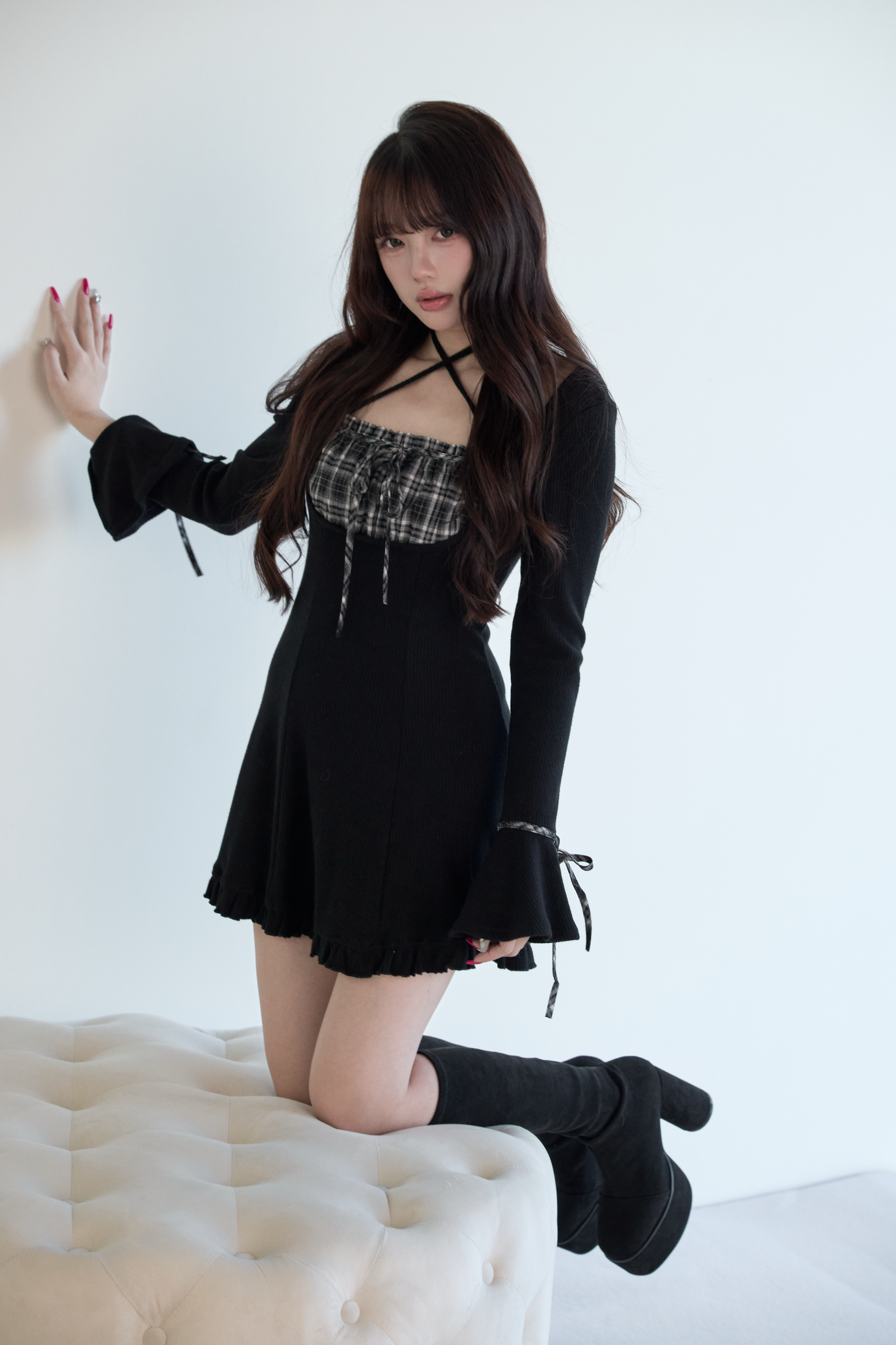 BunnyLis:リボンオフショルダーニットトップス – NoGenki BunnyLis:リボンオフショルダーニットトップス – NoGenki