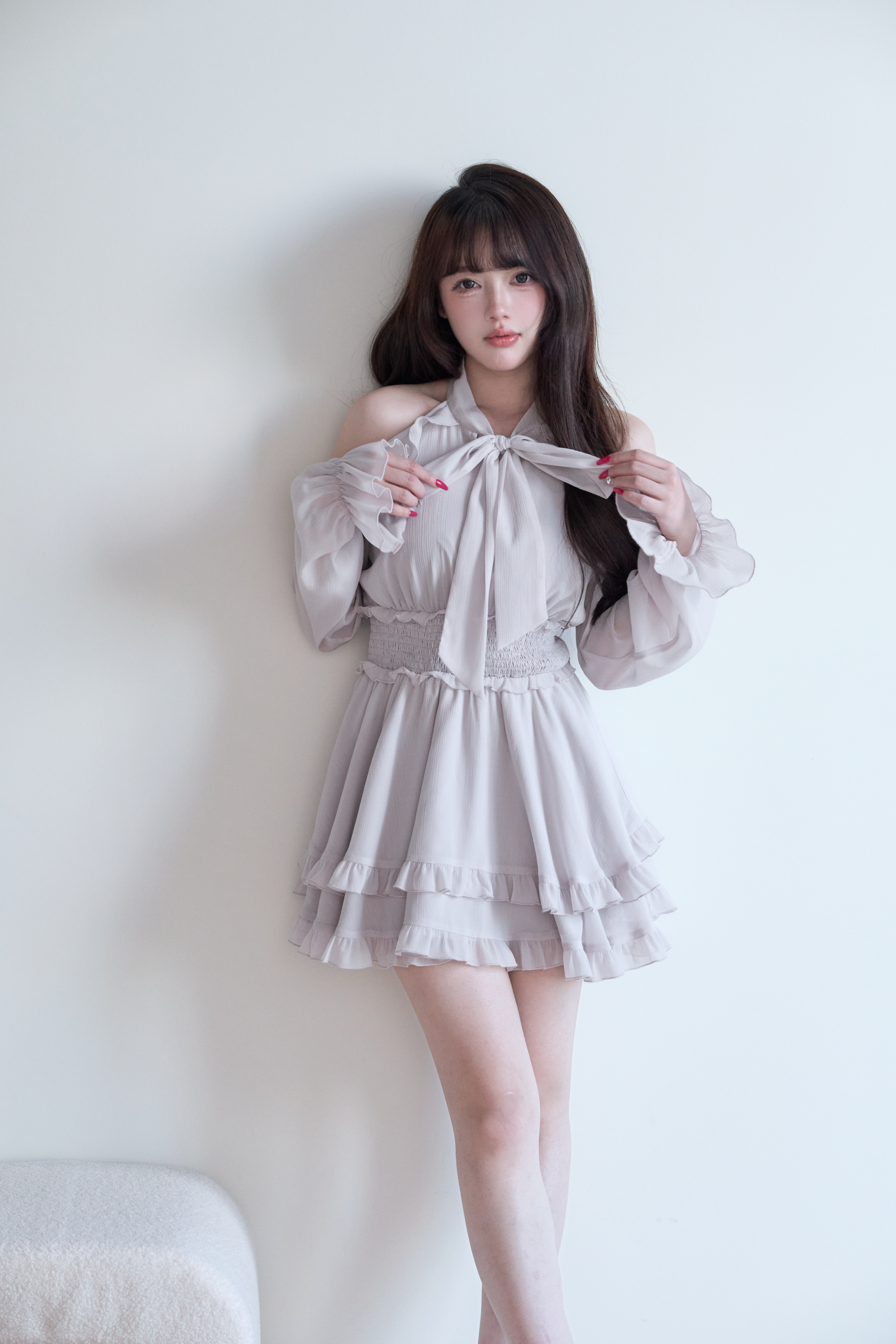 BunnyLis:リボンオフショルダーニットトップス – NoGenki BunnyLis:リボンオフショルダーニットトップス – NoGenki
