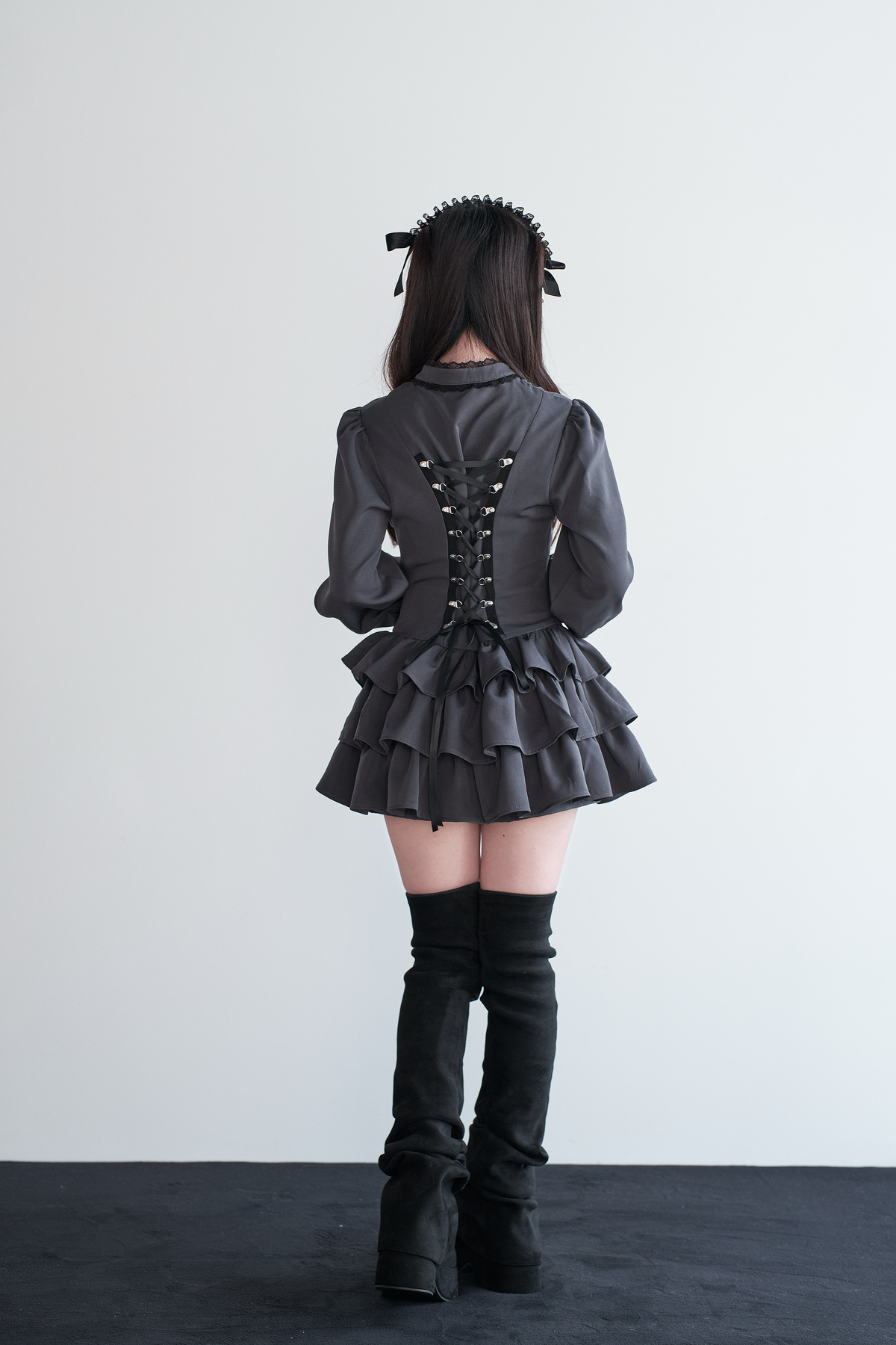 コルセット風レイヤードミニワンピースセット – NoGenki コルセット風レイヤードミニワンピースセット – NoGenki