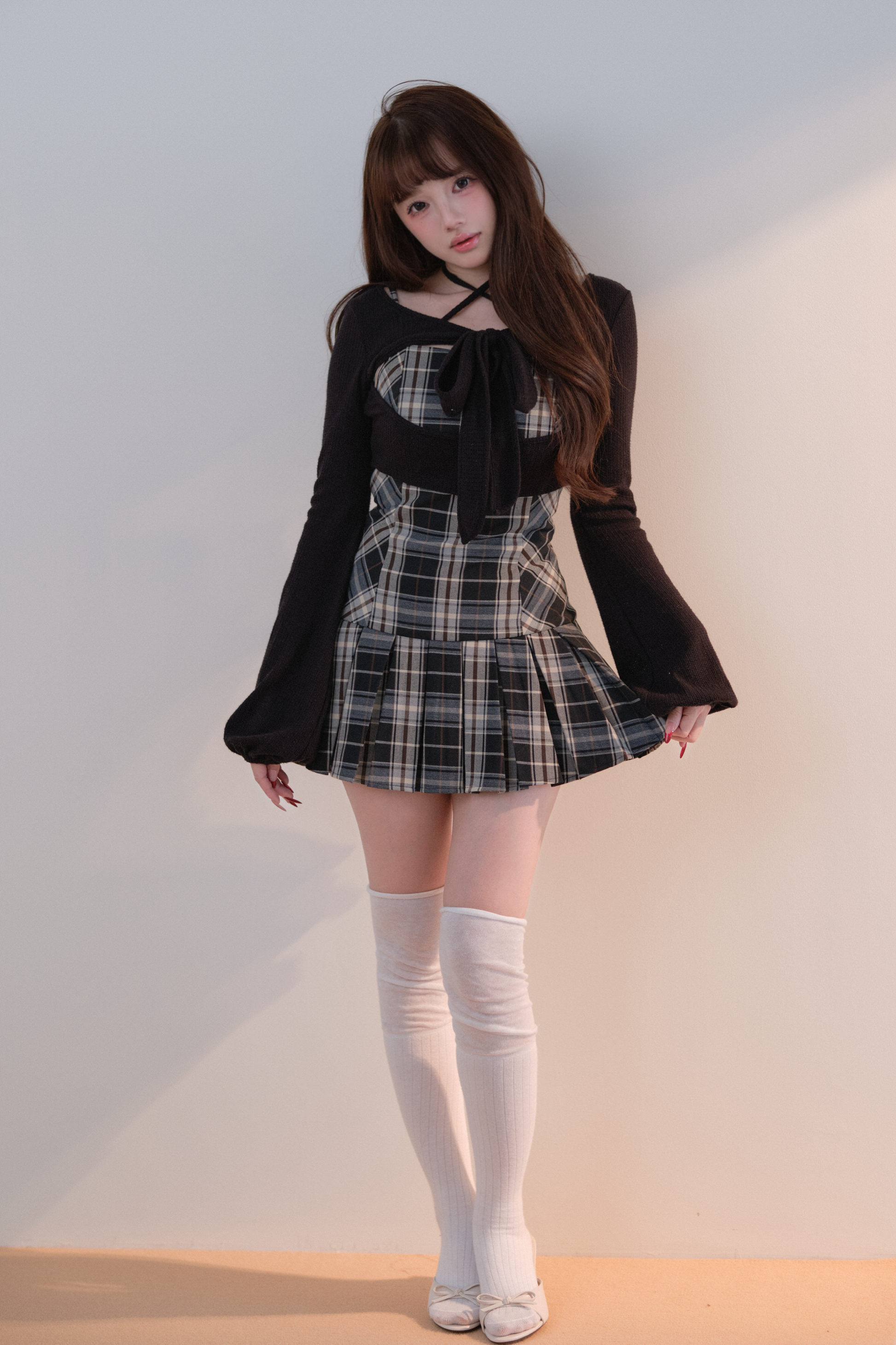 BunnyLis:リボンオフショルダーニットトップス – NoGenki BunnyLis:リボンオフショルダーニットトップス – NoGenki