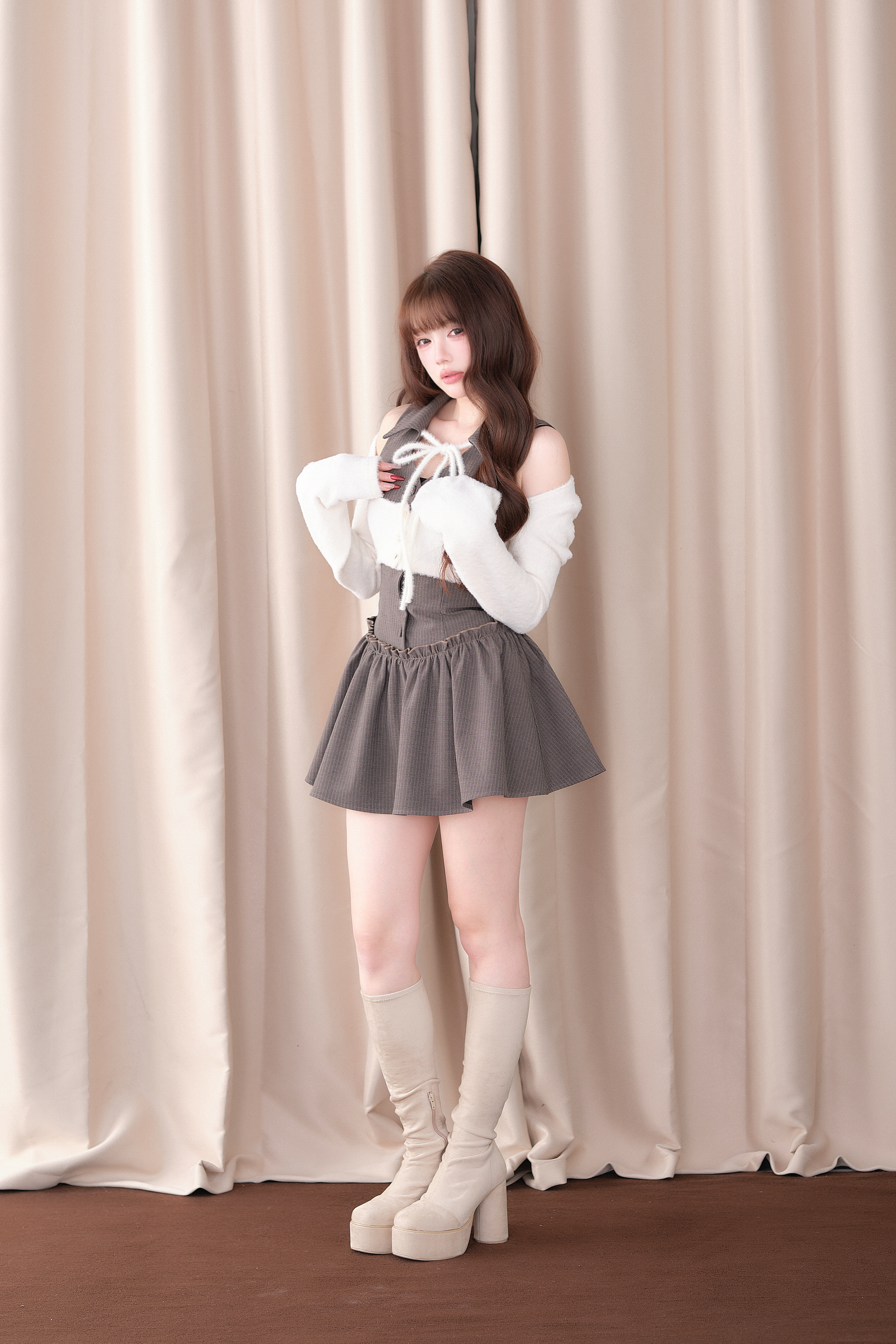 BunnyLis:リボンオフショルダーニットトップス – NoGenki BunnyLis:リボンオフショルダーニットトップス – NoGenki