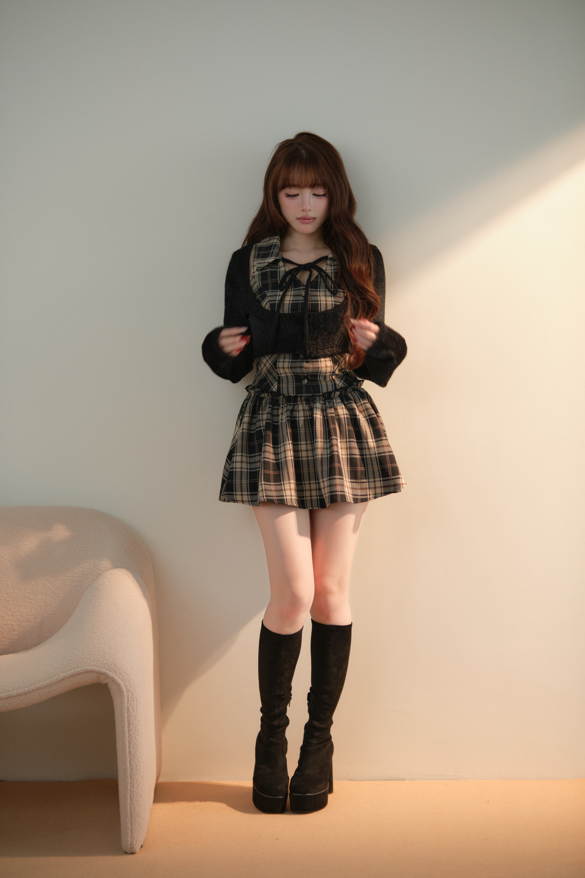 BunnyLis:リボンオフショルダーニットトップス – NoGenki BunnyLis:リボンオフショルダーニットトップス – NoGenki
