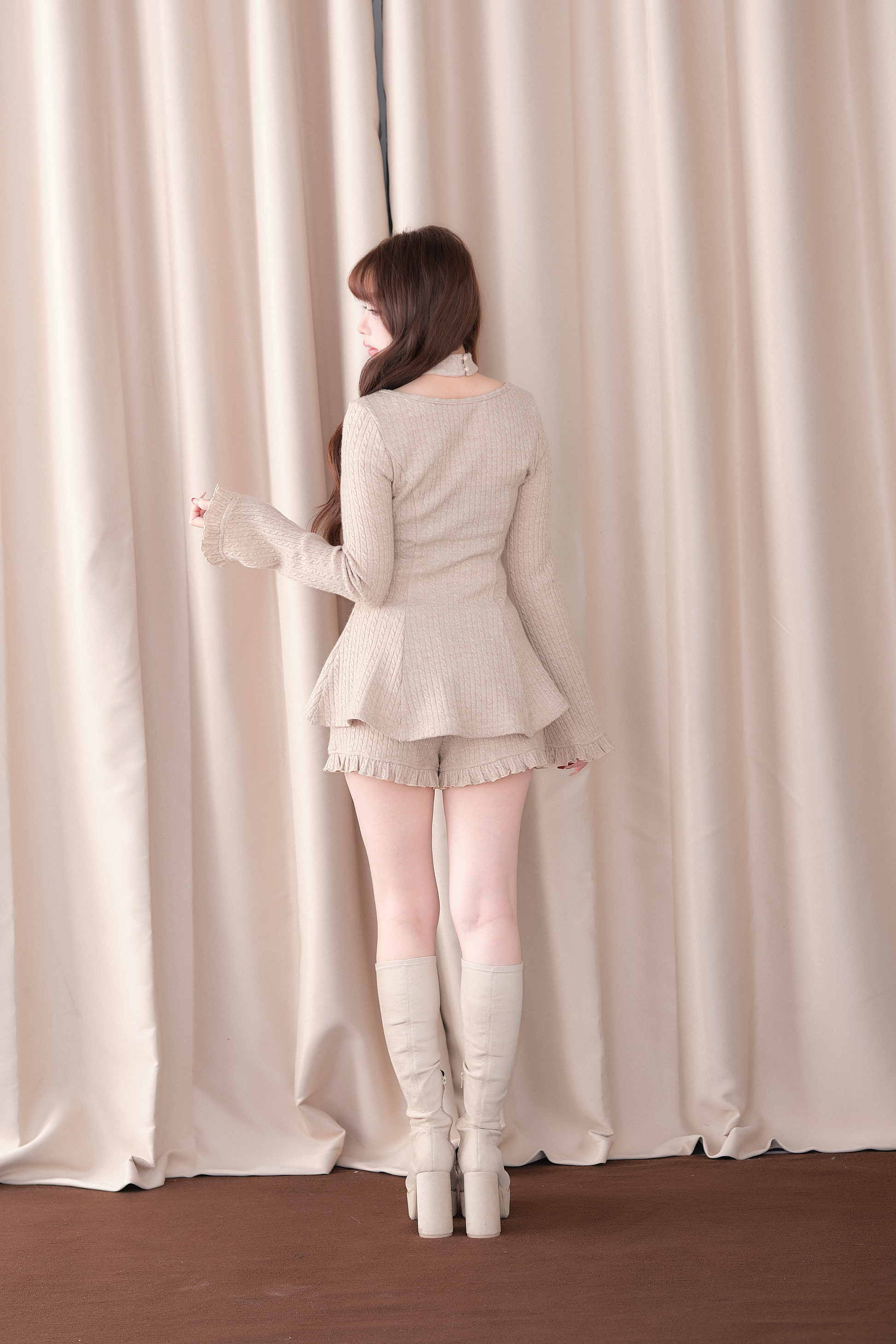 BunnyLis:リボンオフショルダーニットトップス – NoGenki BunnyLis:リボンオフショルダーニットトップス – NoGenki
