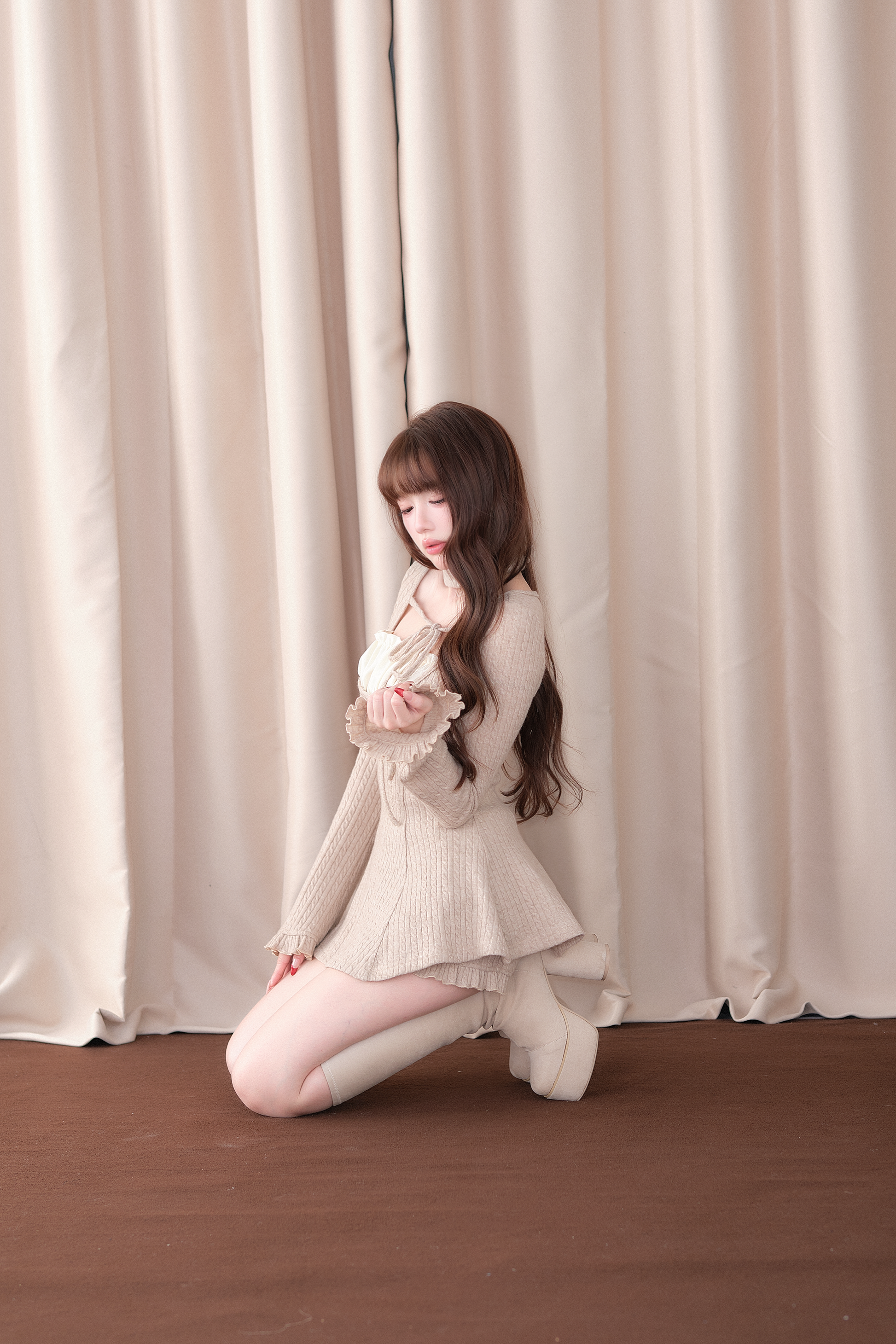 BunnyLis:リボンオフショルダーニットトップス – NoGenki BunnyLis:リボンオフショルダーニットトップス – NoGenki